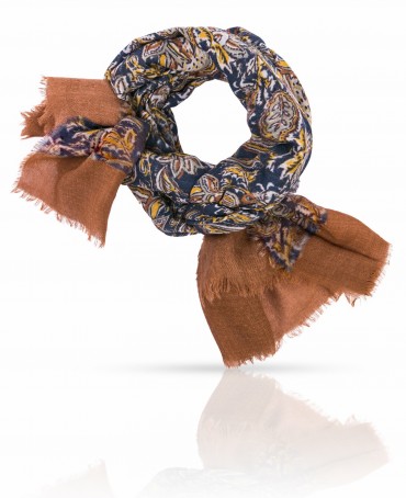 Палантин Унисекс W70.TW4-SK29/BLUE.YELL